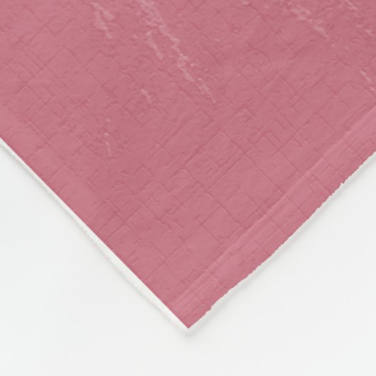 Roze lion Face Head Fleece Deken (Hoek)