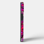 Roze lion Head iPhone 13 Hoesje - Lion Pink (Achterkant / Rechts)