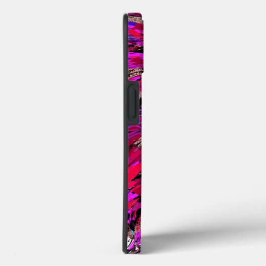 Roze lion Head iPhone 13 Hoesje - Lion Pink (Achterkant / Rechts)