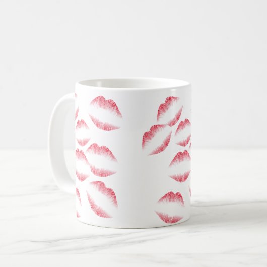 Roze lip Mok (Voorkant links)