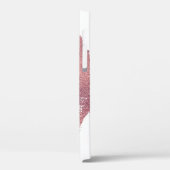 roze lip opdruk, roos goud. Case-Mate iPhone case (Achterkant / Links)