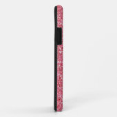 Roze Lipgloss Glitter Case-Mate iPhone Case (Achterkant/rechts)