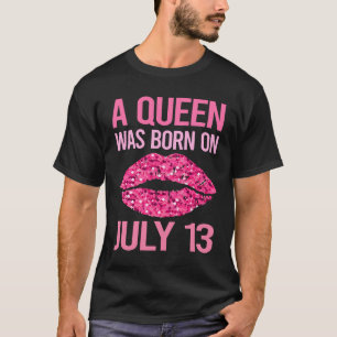 Roze Lippen - 13 juli 13th T-shirt
