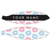 Roze lippen, blauwe lippen, kus, Jouw naam, person Basketbal (Panelen)