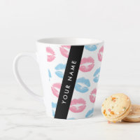 Roze lippen, blauwe lippen, kus, Jouw naam, person