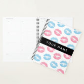 Roze lippen, blauwe lippen, kus, Jouw naam, person Planner (Display)
