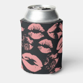 Roze lippen: eigenzinnig  naadloos blikjeskoeler (Blikje Achterkant)