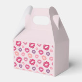 Roze Lippen Kus Bachelorette Party Favor Box Bedankdoosjes