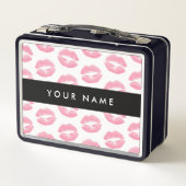 Roze lippen, kus, lippenstift, Jouw naam, personal (Achterkant)