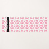 Roze lippen, kus, lippenstift, Jouw naam, personal Yogamat (Voorkant (horizontaal))