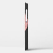 Roze lippen kussen, Valentijnsdag patroon. Case-Mate iPhone Case (Achterkant / Links)