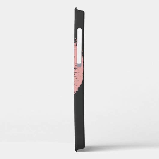 Roze lippen kussen, Valentijnsdag patroon. Case-Mate iPhone Case (Achterkant / Links)