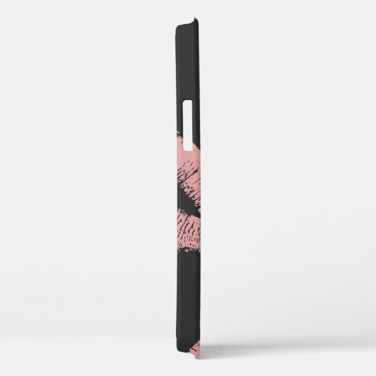Roze lippen kussen, Valentijnsdag patroon. Case-Mate iPhone Case (Achterkant / Rechts)