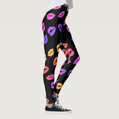 Roze Lippen Leggings (Rechts)