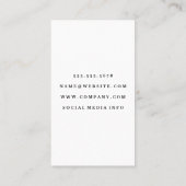 Roze Lippen | Make-upkwast en Poeder Visitekaartje (Achterkant)