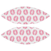 Roze lippen, patroon van lippen, roze lippenstift, american football (Panelen)