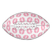Roze lippen, patroon van lippen, roze lippenstift, american football (Voorkant)