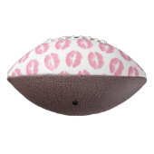 Roze lippen, patroon van lippen, roze lippenstift, american football (Gedraaid 270)