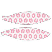 Roze lippen, patroon van lippen, roze lippenstift, basketbal (Panelen)