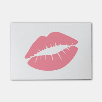 Roze Lippen Post-it® Notes