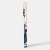 Roze Lippenstift Grace AI Robot Meisjesachtige Tec Case-Mate iPhone Case (Achterkant / Links)