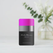 Roze lippenstift - make-up artiest visitekaartje (Staand voorkant)