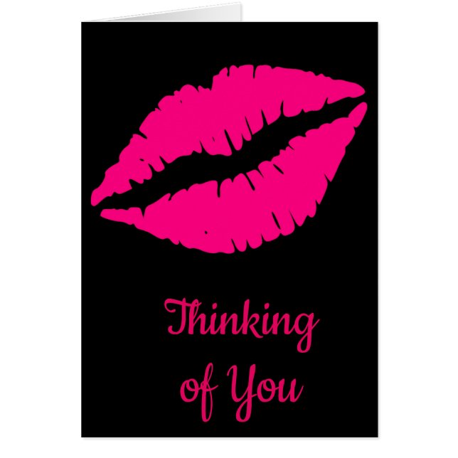 Roze lippenstift valentijn pop kunst (Voorkant)