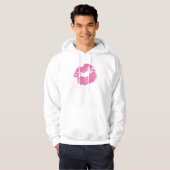 Roze LIps Hoodie (Voorkant volledig)