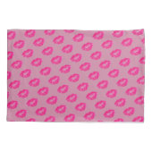 Roze lips kussensloop (Achterkant)