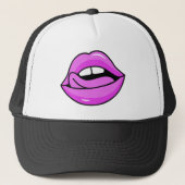 Roze lips petten (Voorkant)