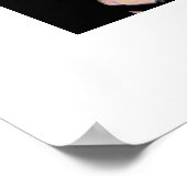 Roze lips poster (Hoek)