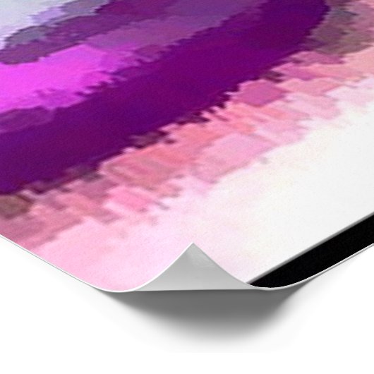 Roze lips Roke Vapeon Poster (Hoek)