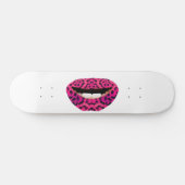 Roze lips Skateboard (Horizontaal)