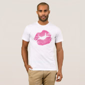 Roze LIps T-shirt (Voorkant volledig)