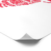 Roze Lips XOXO | Makeup Artist Poster (Hoek)