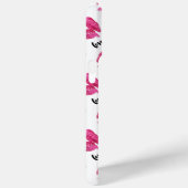 Roze lipstick Kisses en harten Case-Mate iPhone Case (Achterkant / Rechts)