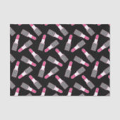 Roze lipstick tissuepapier (Voorkant)