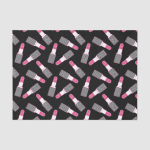 Roze lipstick tissuepapier