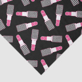 Roze lipstick tissuepapier (Detail)