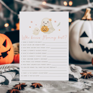 Roze Little Boo Halloween Wie Kent Moeder Het Best