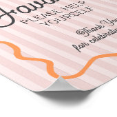 Roze Little Cutie Citrus Main Squeeze Favorieten Poster (Hoek)