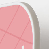 Roze Live Love Pickleball Persoonlijk Pickleball Paddle (Links Detail)