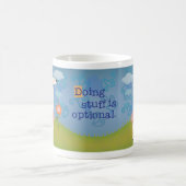 Roze Llama op de Hilltop Mok (Center)