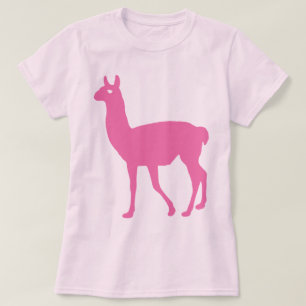 Roze Llama T-Shirt
