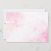 Roze Llama Verjaardagsfoto Dank u kaart (Achterkant)