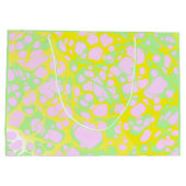 Roze lobs en vlinder groot cadeauzakje (Achterkant)