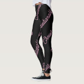 roze logo herhaling Leggings (Links)