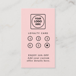 Roze Logo | Modern Zakelijk Loyalty Design