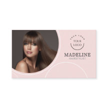 Roze Logo QR Code Foto Kapster