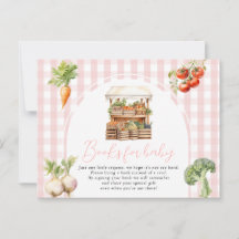 Roze Lokaal Gegroeide Verse Markt Boeken voor baby